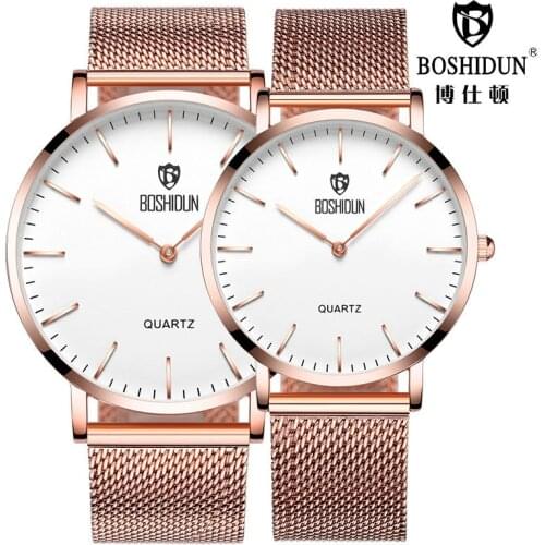 Luxury Couple Watches Fashion Men Watch for Women Watches Quartz Wristwatch&Slim design