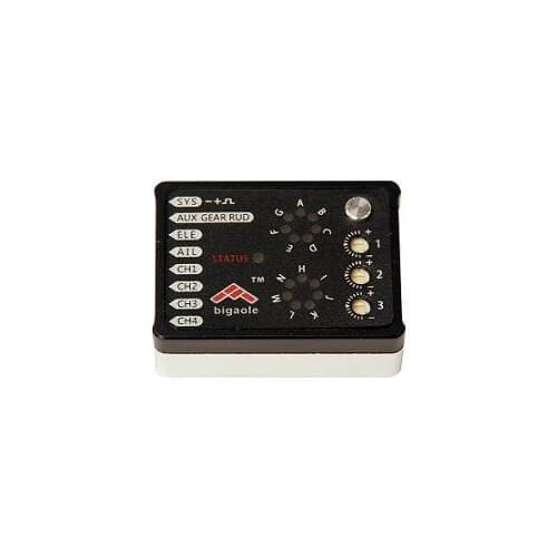 Bigaole V3 3-Axis Flybarless Helicopter Control System with Sbus& Satellite BGL007-008 Microbeast Plus helicopter