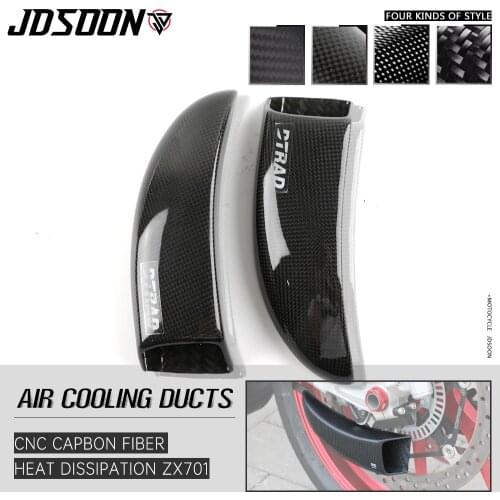 Carbon Fiber Air Cooling Ducts Brake Cooling Mounting kit System For DUCATI MULTISTRADA 1200 2013-2014 Diavel 1260 2019-2020