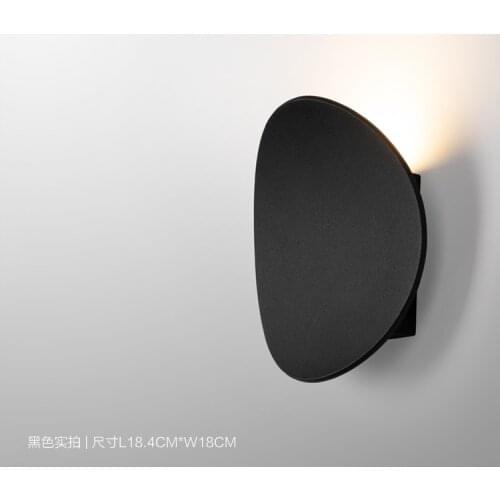 Postmodern minimalist living room decoration wall lamp creative bedroom study aisle corridor balcony wall lamp
