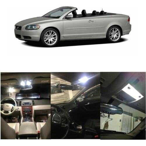 LED interior lighting complete set For Volvo C30 C70 II Typ M S40 II XC60 V40 up to 2004