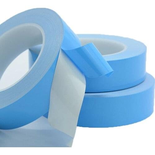 8m 10m 12m/roll Thermal Double-sided Tape Double-sided Heat-adhesive Tape Heat-adhesive Insulation Tape For LED CPU GPU Heatsink