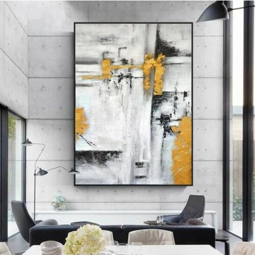 High Quality Pure Hand-painted Oil Painting Abstract Painting Thickness Oil For Wall Decoration Modern Living room