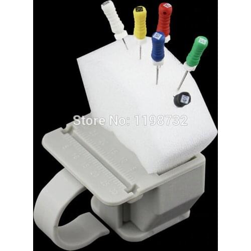 1 Set High Quality Dental Materials Endo Finger Ring Endodontic File Ruler Guage Dentist Product