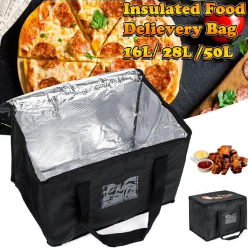 16/28/50L Large Cooler Bag For Food Delivery Fresh Keeping Thermal Insulated Ice Bag Backpack Thermal Bag Car Insulation Pack
