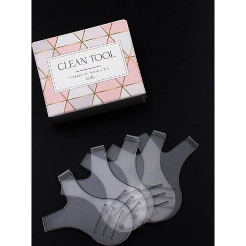 New 5Pcs Lash Lift Brush Eyelash Extension Supplies Graft Perm Mini Y Shape Comb Eyelash Brush for Lash Extension Tools Clean Up