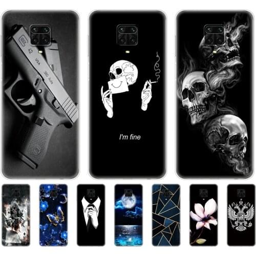 For Xiaomi Redmi Note 9 Case Soft Tpu Phone Back On Redmi Note 9 Pro Silicon Cover Redmi Note9 Pro Note9Pro Bumper Shell Funda