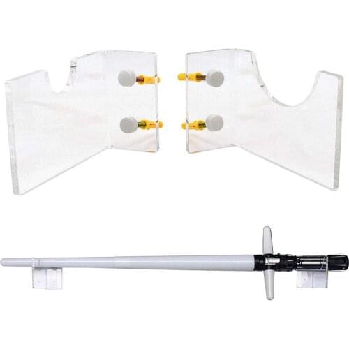 For Light Saber Shelf Bracket Wall Mount Light Saber Wall Display Stand Rack-No Lightsaber for Artwork Display