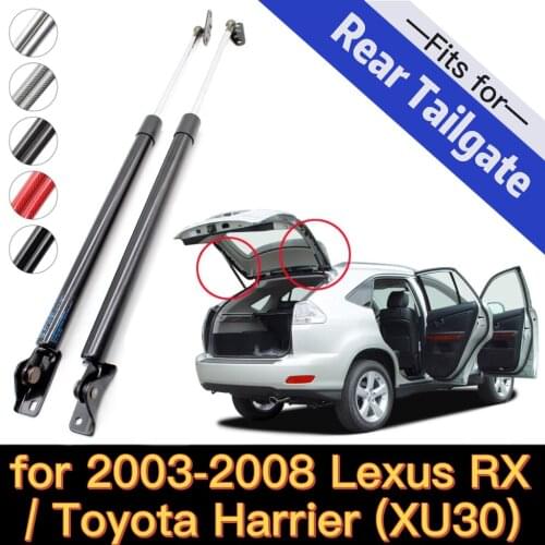 For Lexus RX300 RX330 RX350 2003-2008 2pcs Rear Tailgate Trunk Boot Gas Charged Gas Struts Lift support Damper Shock