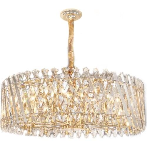 Crystal Pendant Lamps Modern Industrial Kitchen Dining room Lamp Luxruy Led Pendant Light For Bedroom Loft lampes suspendues