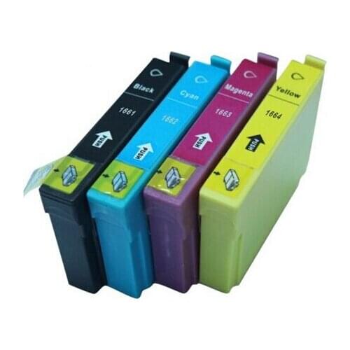 Einkshop 1set T1661 Ink Cartridges for Epson T1661 T1662 T1663 T1664 For Epson ME-10 101 ME-10 ME-101