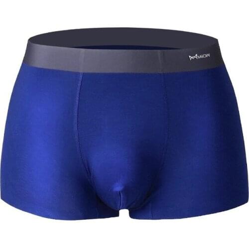 Modal Boxers Mens Underwear Gay Seamless Panties Man Boxershorts Slim Breathable Pouch Underpants Male Penis Cueca Plus Size
