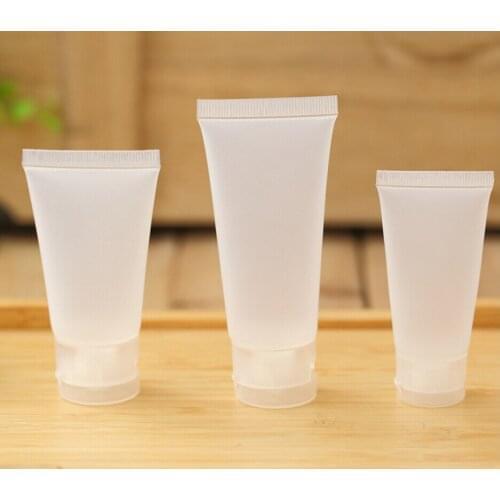 Fashion 50G Soft Empty Frost Tube Cosmetic Cream Lotion Shampoo Containers 500pcs