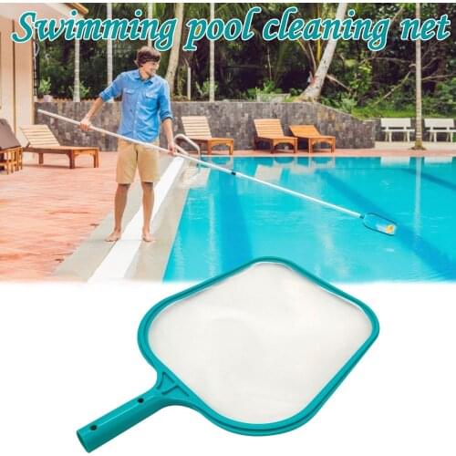 Leaf Skimmer Salvage Net Pool Leaves Rake Mesh Frame Net Swimming Pool Spa Cleaner Accessorie Outdoor Leaf Catcher Skimmers