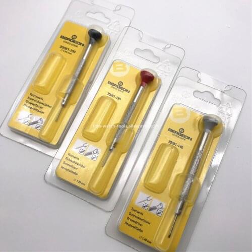 Bergeon 30081 micro flat head screwdriver Without Spare screwdriver head For watchmaker watch repair tool