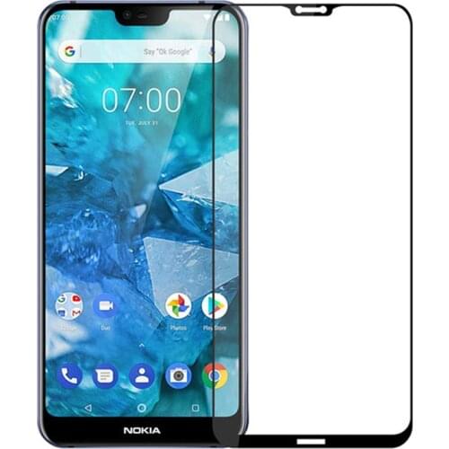 Full Cover Full Glue Tempered Glass For Nokia 7.1 Screen Protector Toughened protective film For Nokia 7.1 GLass