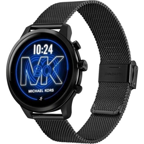 Milanese Watch Band for Michael Kors Access Gen 4 MKGO /Gen 5 Lexington / Bradshaw Quick Release Band Mesh Stainless Steel Strap