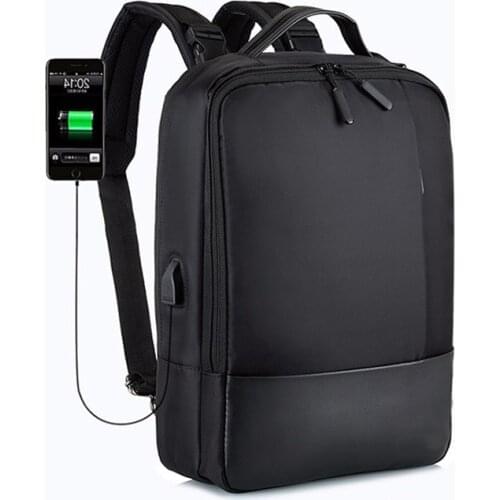 New 2021 Fashion Men Backpack Portable 15.6-inch Computer Backpack Business Travel Multifunctional USB Computer Bag Boarding Bag