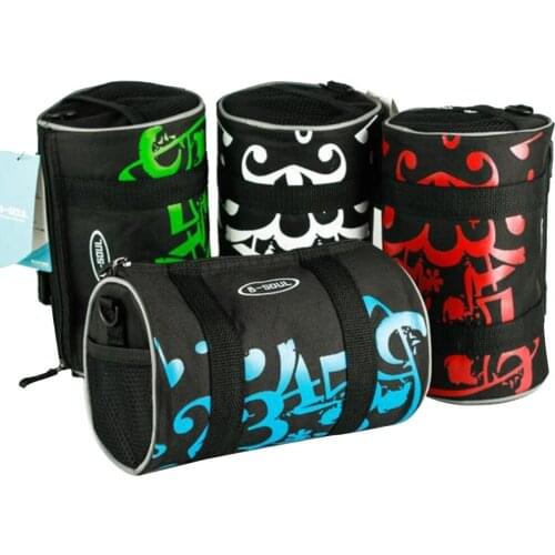 Handlebar Bag Multi-use 3.8L Folding Bike Front Frame Shoulder Handbag