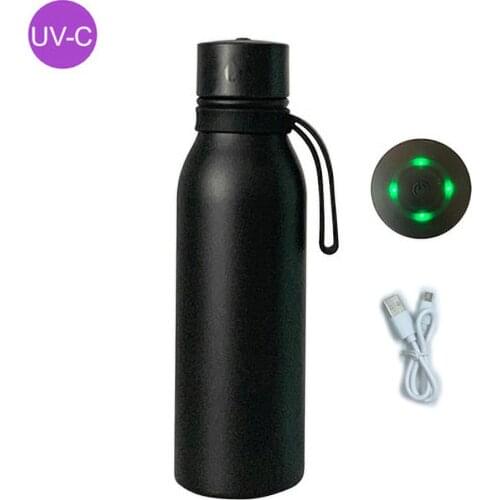 Smart Ultraviolet Sterilization 600ML Vacuum Flask 304 Stainless Steel Home Water Cup Outdoor Sports Portable Water Bottle
