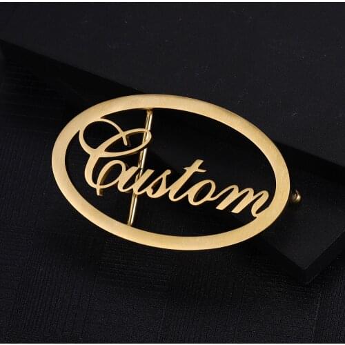 High Quality Belt Buckle Personalized Custom Stainless Steel Buckle Jeans Woman High Waist Belts The Best Gift For Your Love
