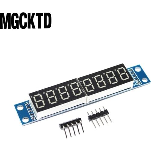 1pcs/LOT, MAX7219 Led Module 8-Digit 7 Segment Digital LED Display Tube MCU