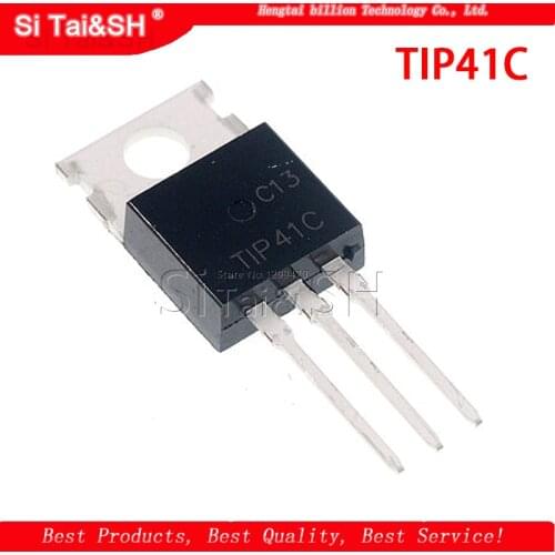 10PCS TIP41C TO220 TIP41 TO-220 new and original IC