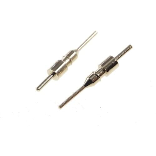 1000Pcs Pin Outer Diameter 0.5 0.6 MM Plug Male 11.96 Height Machined Header Discrete Contact Connector 3A Current Solid Lead