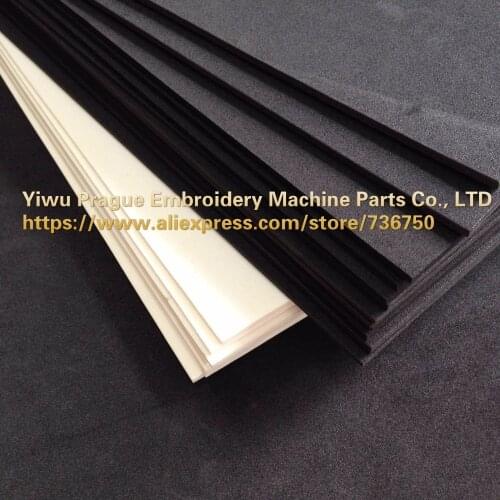 2pcs 3D EVA Embroidery Foam Material Espuma 90x120cm thicknes 2.5mm Tajima SWF China embroidery machine spare parts accessories
