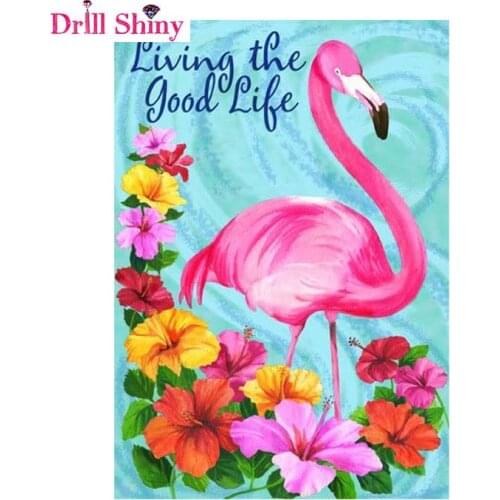 Diamond embroidery animals Crane Diamond painting full square Cross-stitch embroidery kits Rhinestones sewing 3d diamond mosaic