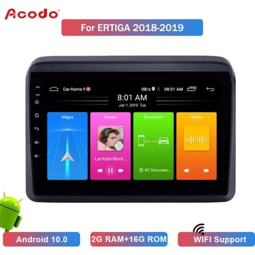 ACODO 2G RAM+16G ROM Android 10.0 Car Radio Multimedia Player For Suzuki nanny car ertiga Navigation GPS 2 din