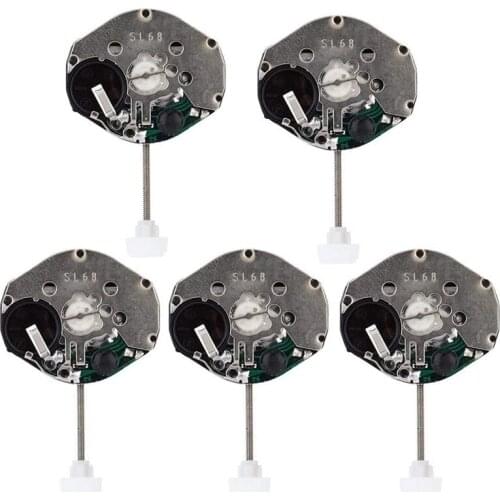 Watch Movement, 5Pcs SL68 Quartz Watch Movement Accessories Repairing Replacement Parts