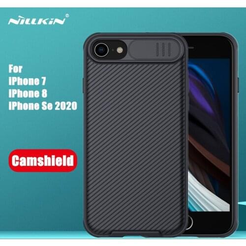Nillkin CamShield Pro Slide Camera Cover For iPhone Se 2020 Se2 iPhone 7 iPhone 8 Lens Protection Case