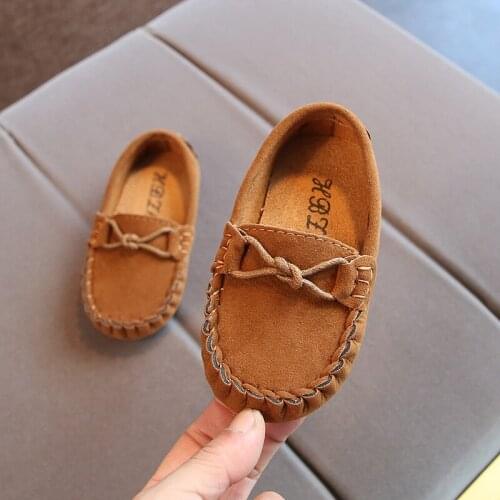 Childrens Peas Shoes Toddler Boy Girl Casual Shoes Soft Sole Loafers Velvet Shoes Flat Kids Anti-Slippery Shoe Mocassins