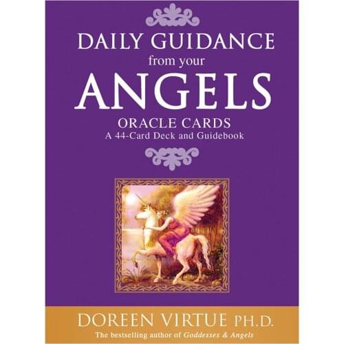 44pcs Tarot Cards Daily Guidance Angel Oracle Card Deck Table Game For Playing Cards Board Games Entertainment