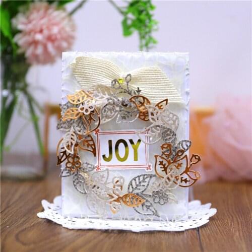 YaMinSanNiO Flower Leaf Branch Metal Cutting Dies for DIY Card Making Scrapbooking Embossing Stencil Craft Die Cuts Template New