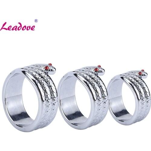 Cobra Male Aluminum Delay Ejaculation Cock Ring Toys for Men 3 Size Erotic Cockring Alloy Metal Penis Ring Party Favors YS0341