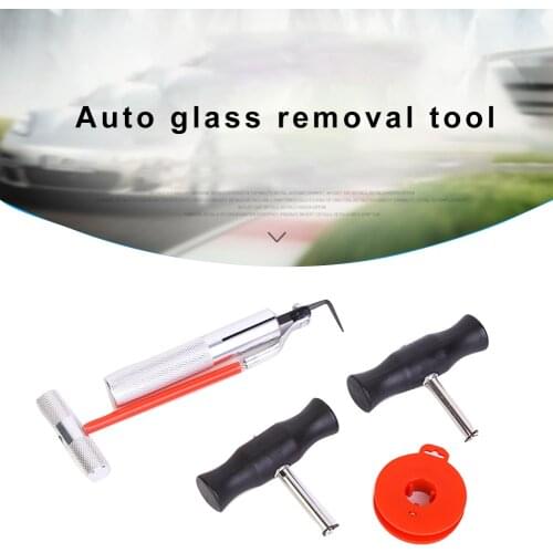 Car Windshield Removal Tools Kit Auto Window Glass Removal Knife Blade Hand Tool Kits Windshield Cutting Tool