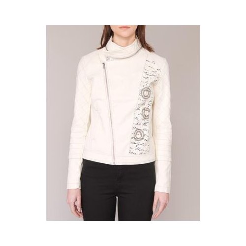 Spanish Deg printed new leather jacket PU short jacket