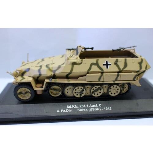 Altaya 1/43 Scale Sd. kfz. 251/1 Ausf. c 4.pz div kursk 1943 Tank Diecast for collection