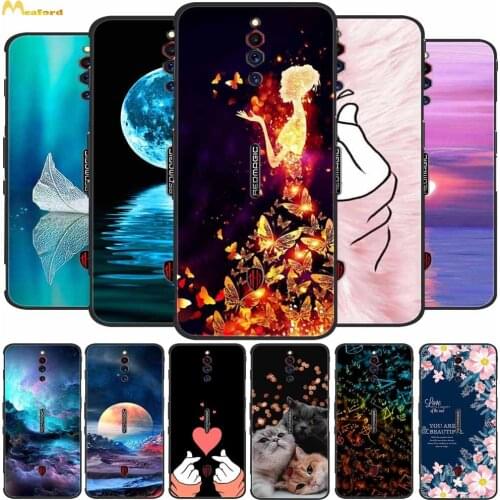 For ZTE Nubia Red Magic 5G Case Silicone Soft Phone Cover For ZTE Blade A7S 2020 Case Blade A51 A71 Dolphin Fighter Black TPU