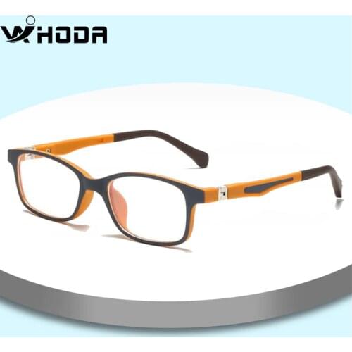 2020 Childrens Anti Blue Ray Glasses, Plastic Boys and Girls Goggles For Computer ,Prescription Myopia Glass Frames A1021
