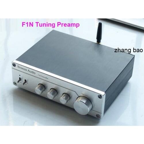 Tuning preamp F1N amplifier Bluetooth 4.0 input and two RCA inputs 5532 or 49720 op amp