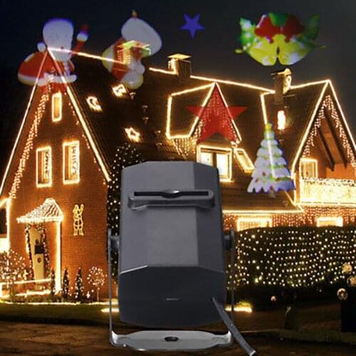 LED Projector Lights Landscape Lamp Projector Lights Snowflake Christmas Moving Beautiful Indoor Birthday Party
