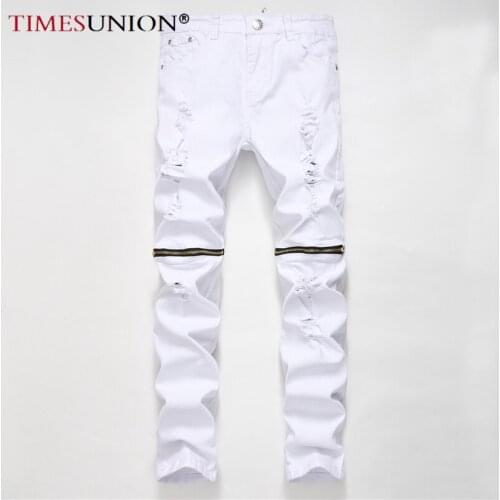 Джинсы стрейч для мужчин Timesunion China At AliExpress