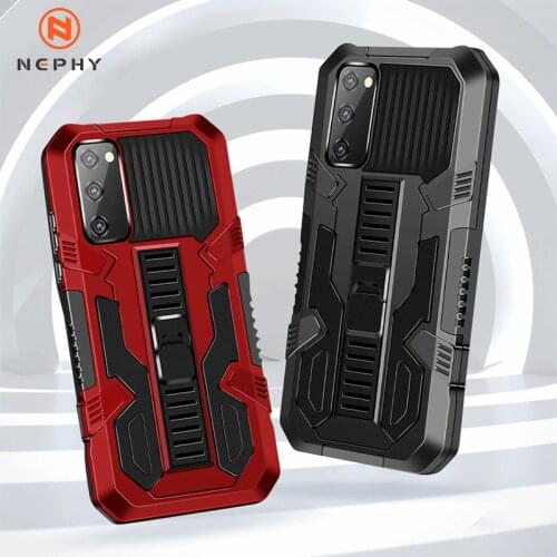 Armor Shockproof Ring Bracket Phone Case For Samsung S20 S21 Plus Note 10 20 Ultra A30 A50 A70 A12 A21S A31 A41 A51 A71 5G Cover