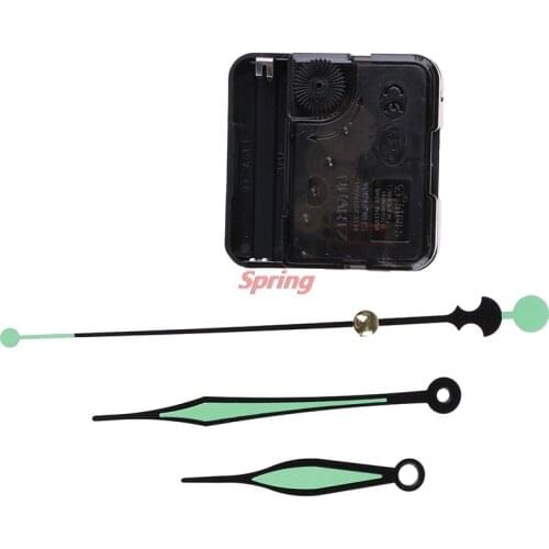 - 1 Set Hanging DIY Quartz Watch Silent Wall Clock Movement Quartz Repair Movement Clock Mechanism Parts With Needles Practical