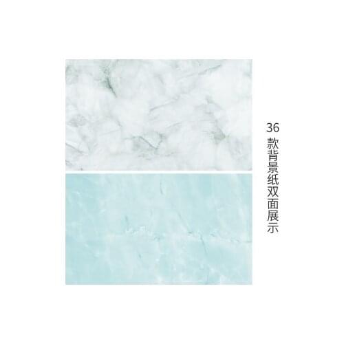 Green Marble Photo Studio Backgrounds 57x87cm 200color PVC Photography 2side Wood Marble Wall Printing Waterproof Backdrops