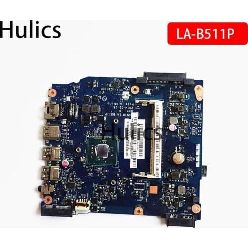 Hulics Original Laptop motherboard Z5W1M LA-B511P FOR ACER Aspire ES1-511 main board
