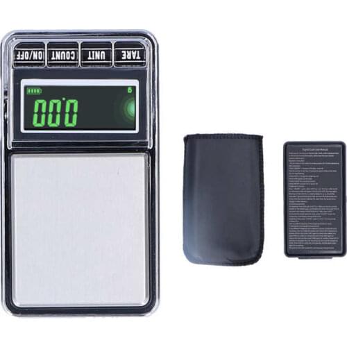 Pocket Gold Scale Mini Jewelry Pocket Scale for Gold Digital Electronic High Accuracy USB Power 6-Digit LCD Display